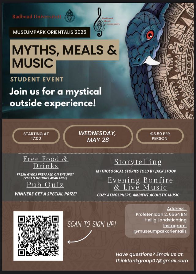 MYTHS , MEALS & MUSIC